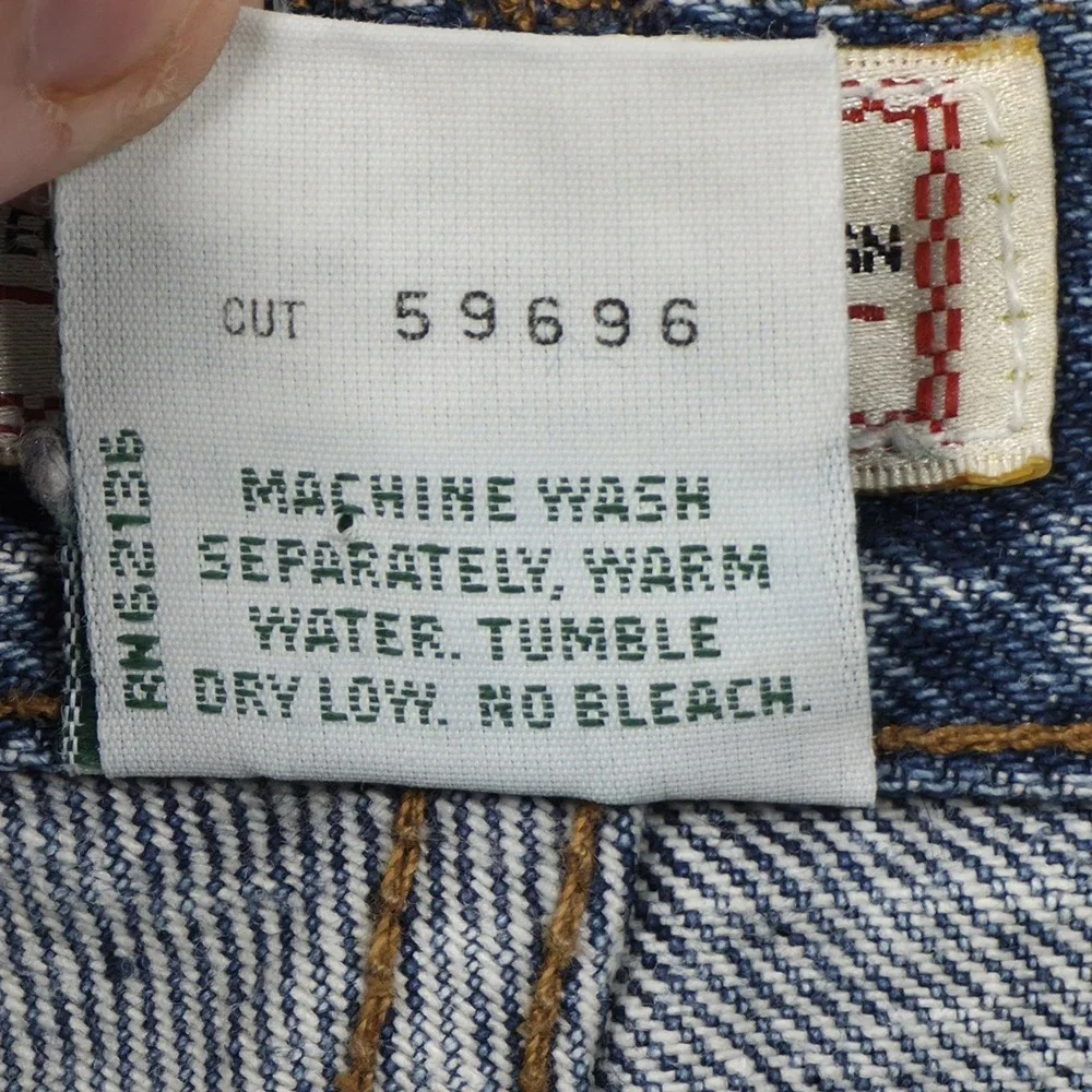 Vintage Guess Georges‎ Marciano Jeans Made in USA 36 x 32 Stained Workwear 10001